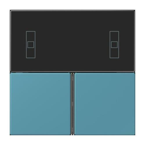 Jung Tastensatz 3-fach ch ceruleen vif LC 4093 TSA 212