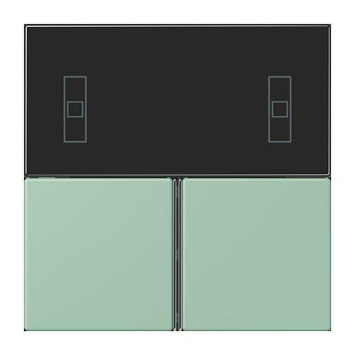 Jung Tastensatz 3-fach ch vert anglais clair LC 4093 TSA 217