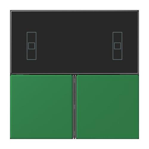 Jung Tastensatz 3-fach ch vert fonce LC 4093 TSA 219