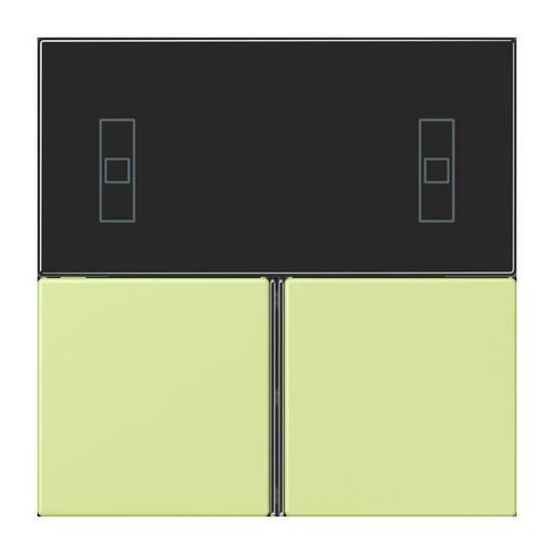 Jung Tastensatz 3-fach ch vert jaune clair LC 4093 TSA 222