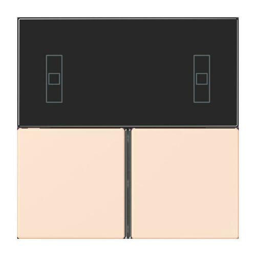 Jung Tastensatz 3-fach ch orange pale LC 4093 TSA 226