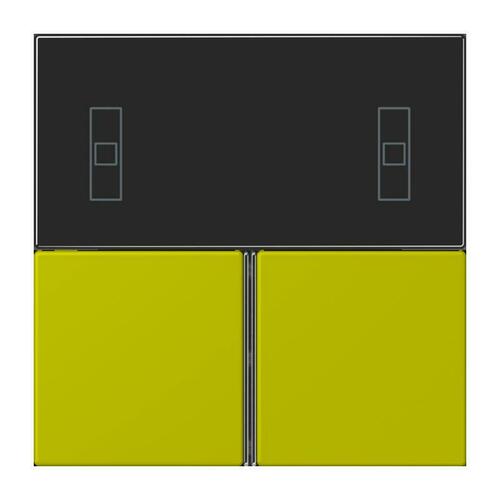 Jung Tastensatz 3-fach ch vert olive vif LC 4093 TSA 249