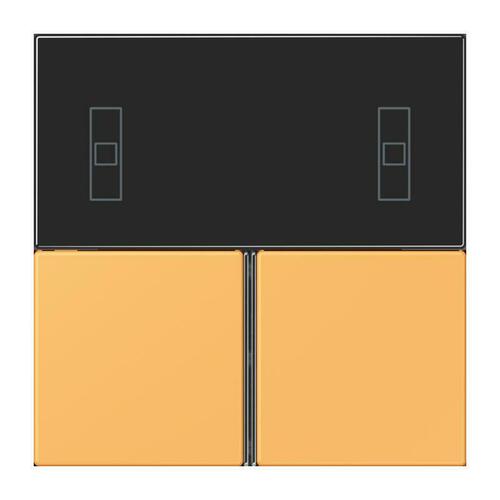 Jung Tastensatz 3-fach ch ocre jaune clair LC 4093 TSA 254