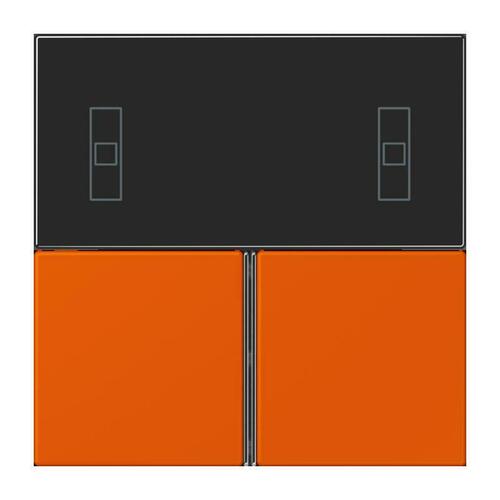 Jung Tastensatz 3-fach ch orange vif LC 4093 TSA 260
