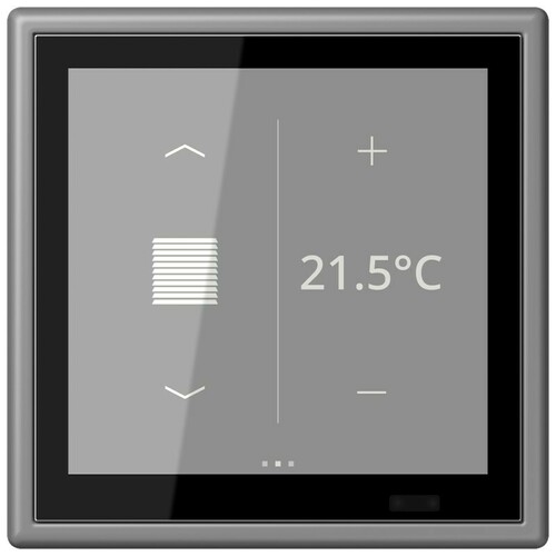 Jung KNX Raumcontroller gris 31 LC 459 D1 S 203 Jung KNX Raumcontroller gris 31 LC 459 D1 S 203