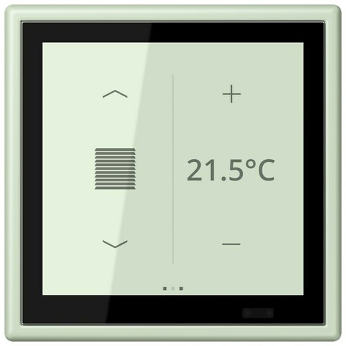 Jung KNX Raumcontroller vert anglais pale LC 459 D1 S 218