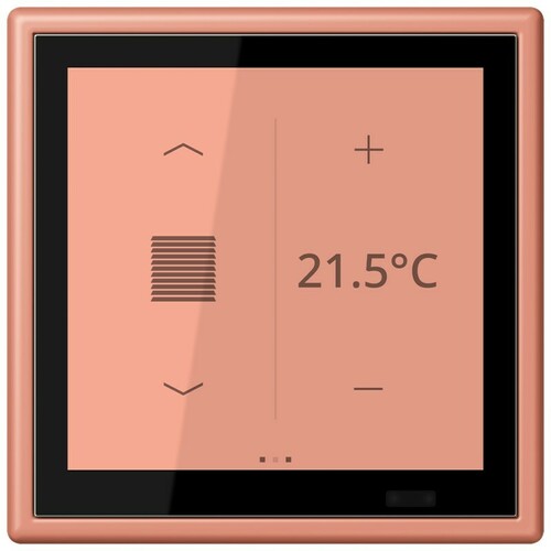 Jung KNX Raumcontroller locre rouge moyen LC 459 D1 S 233 Jung KNX Raumcontroller locre rouge moyen LC 459 D1 S 233
