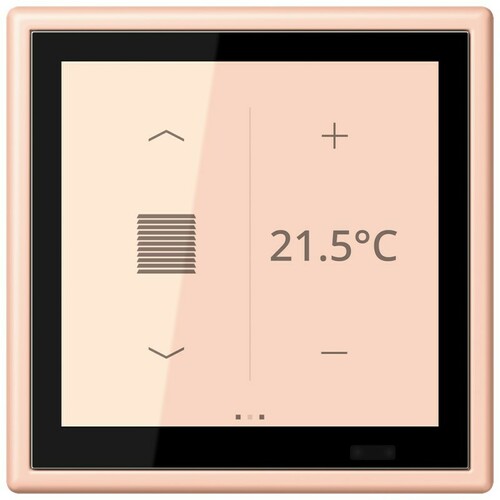 Jung KNX Raumcontroller locre rouge clair LC 459 D1 S 234 Jung KNX Raumcontroller locre rouge clair LC 459 D1 S 234