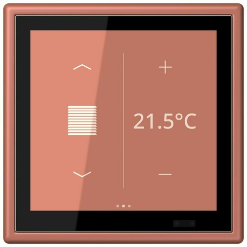 Jung KNX Raumcontroller terre sienne brique LC 459 D1 S 236 Jung KNX Raumcontroller terre sienne brique LC 459 D1 S 236