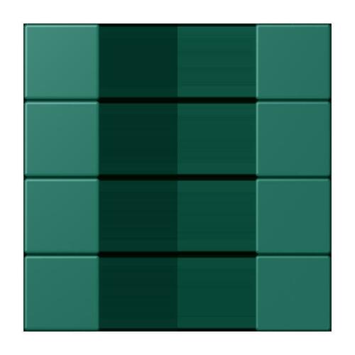 Jung Tastensatz 4-fach ch vert anglais LC 504 TSA 216