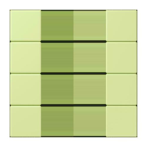 Jung Tastensatz 4-fach ch vert jaune clair LC 504 TSA 222