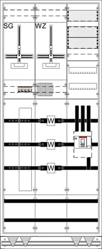 Striebel&John Komplettschrank 12RE 3FB WX32KK11S