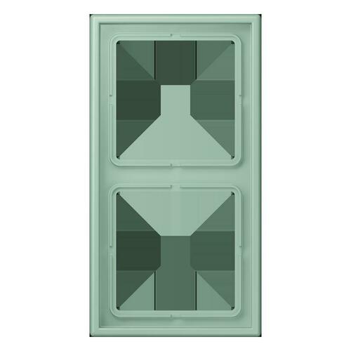 Jung Rahmen 2-fach vert anglais clair LC 982 217
