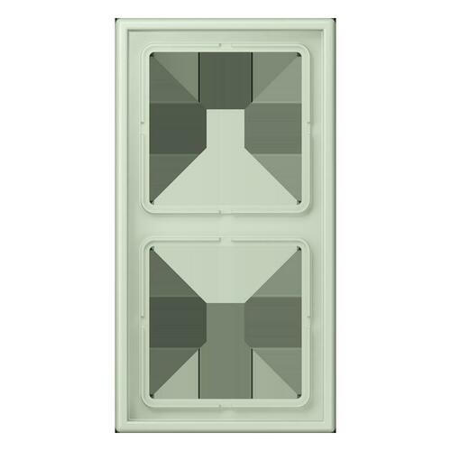 Jung Rahmen 2-fach vert anglais pale LC 982 218