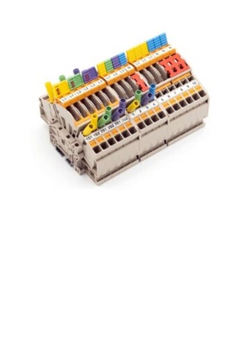Hager Wandlerprüfklemme VDE-AR-N 4100 16-plg KL16AR4100