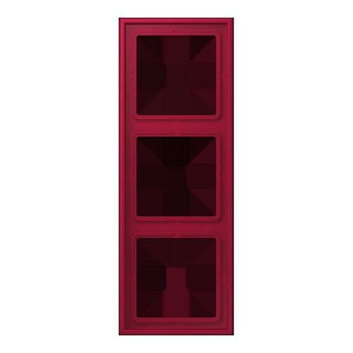 Jung Rahmen 3-fach rouge carmin LC 983 229