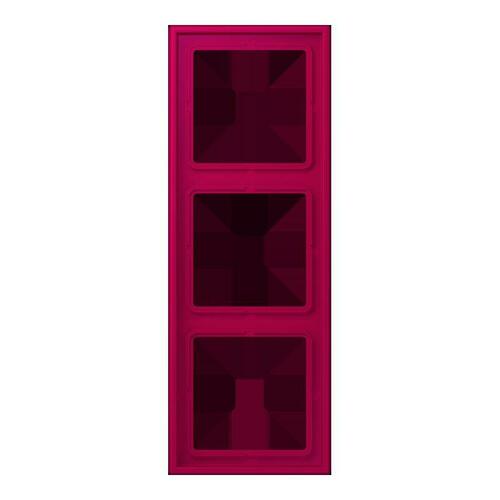 Jung Rahmen 3-fach rouge rubia LC 983 230
