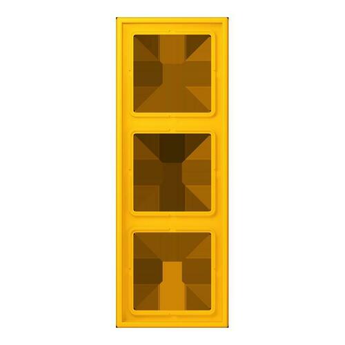 Jung Rahmen 3-fach le jaune vif LC 983 263