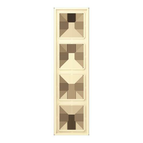 Jung Rahmen 4-fach blanc LC 984 201