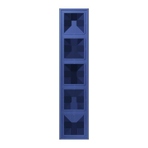 Jung Rahmen 5-fach bleu outremer 31 LC 985 206 Jung Rahmen 5-fach bleu outremer 31 LC 985 206