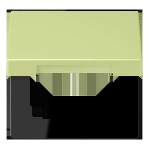 Jung Klappdeckel m. Stellfeder vert jaune clair LC 990 BFKL 222
