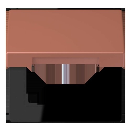 Jung Klappdeckel m. Stellfeder terre sienne brique LC 990 BFKL 236