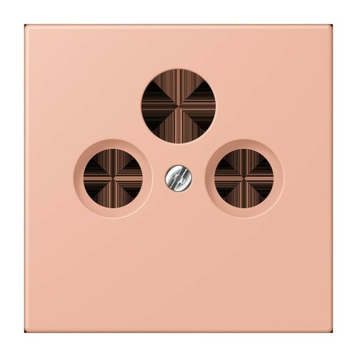 Jung Abdeckung für Sat/BK-Dose rose clair (32102) LC 990 SAT 231