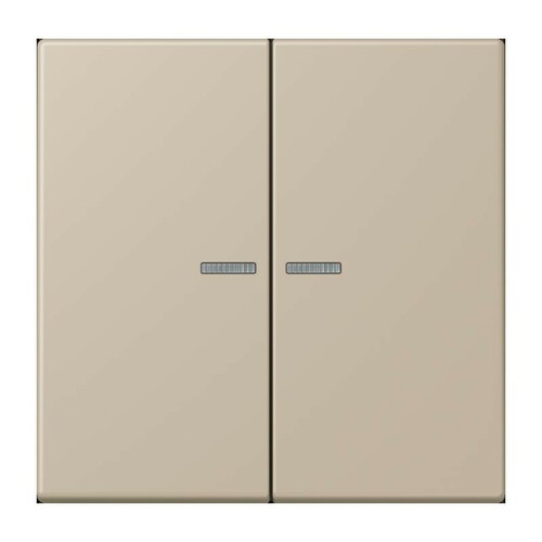 Jung Wippe 2-fach ch m. Lichtleiter LC 995 KO5 243
