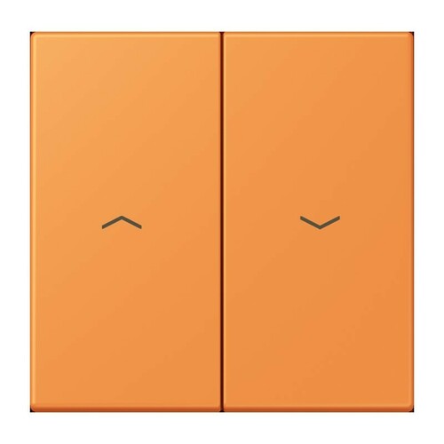 Jung Wippe 2-fach ch m. Pfeilsymb. orange clair (32081) LC 995 P 225