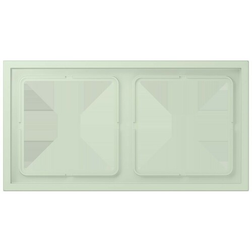 Jung Rahmen 2-fach vert anglais pale LCZ 982 BF 218