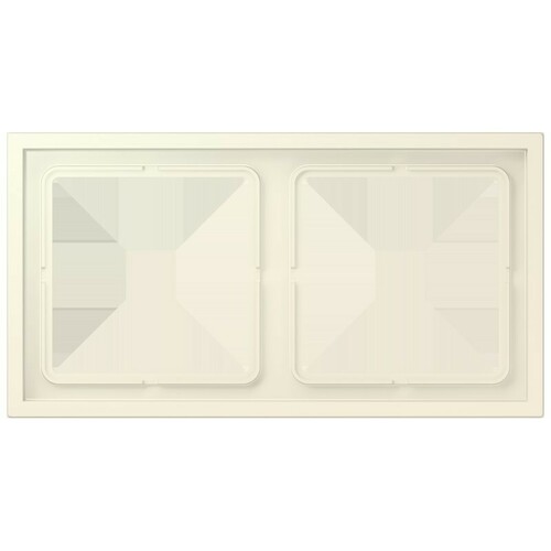 Jung Rahmen 2-fach blanc ivoire LCZ 982 BF 245