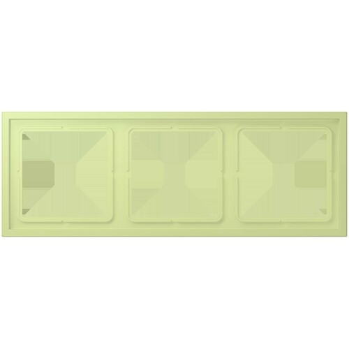 Jung Rahmen 3-fach vert jaune clair LCZ 983 BF 222