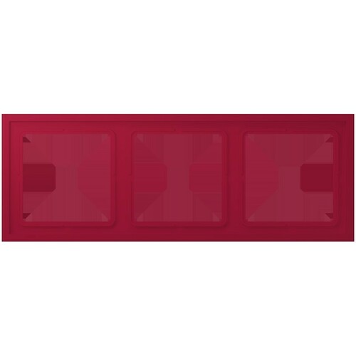 Jung Rahmen 3-fach rouge carmin LCZ 983 BF 229