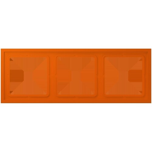 Jung Rahmen 3-fach orange vif LCZ 983 BF 260