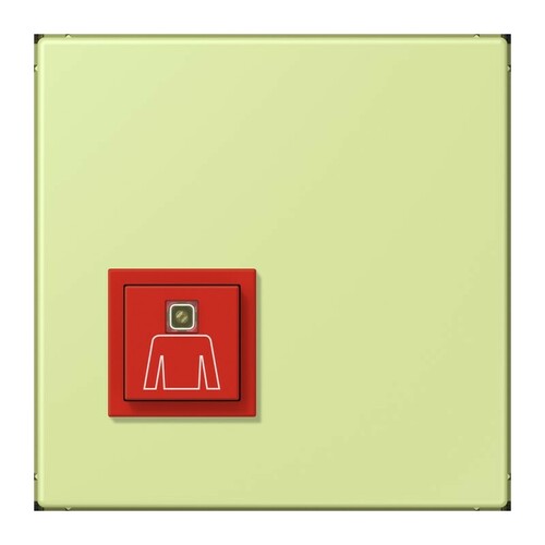 Jung Notrufsystem Ruftaster vert jaune clair NRS LC 0834 RT 222