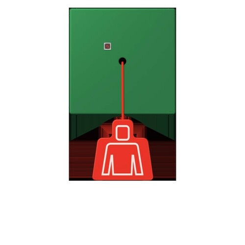 Jung Notrufsystem Zugtaster vert fonce NRS LC 0834 ZT 219