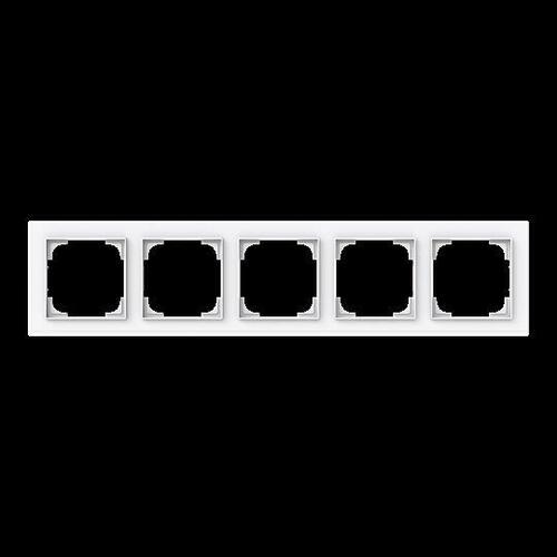 Busch-Jaeger Abdeckrahmen 5-fach 1725-44G Busch-Jaeger Abdeckrahmen 5-fach 1725-44G