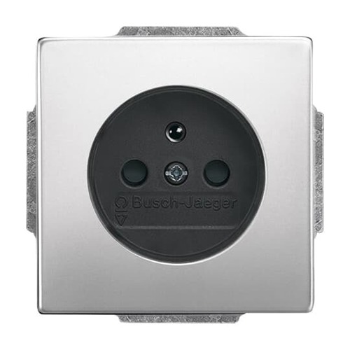 Busch-Jaeger Steckdoseneinsatz m. Erdungsstift 20 MUCKS-866-500