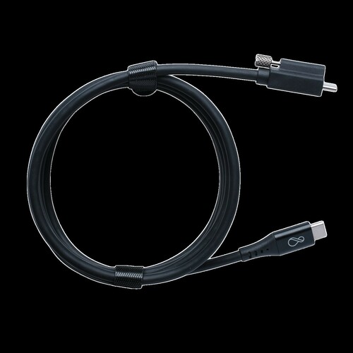 Bachmann Ochno USB-C Kabel m. Schr. 2,0m schwarz 920.0009