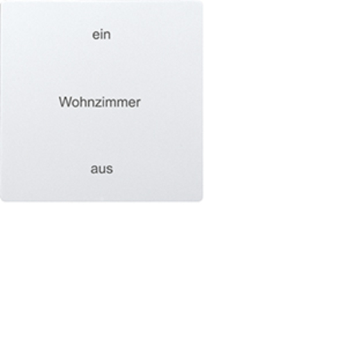 Eltako Wippe polarweiß glänzend W-F2T55E/10-pg