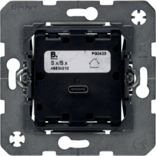 Berker USB PD Power Modul, 65W, S/B 48604010