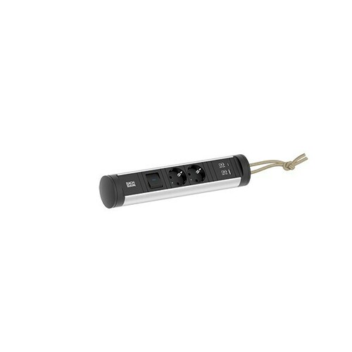 Bachmann Steckdosenleiste CYCLE Loop 2xCEE7/3 707.001