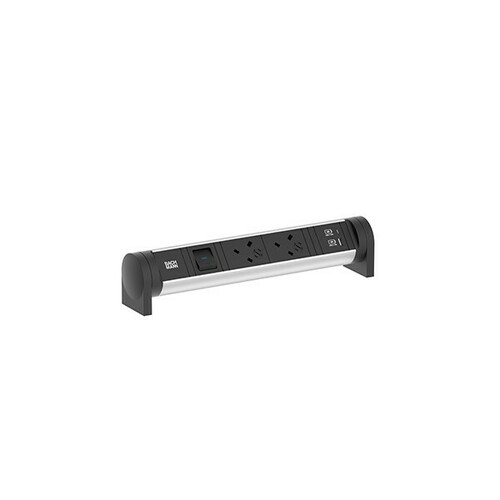 Bachmann Steckdosenleiste CYCLE Desk 2xUK 708.004