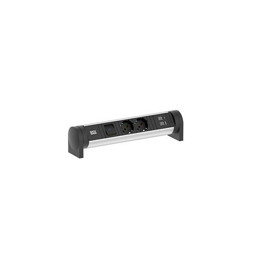 Bachmann Steckdosenleiste CYCLE Desk 2xP40 708.013