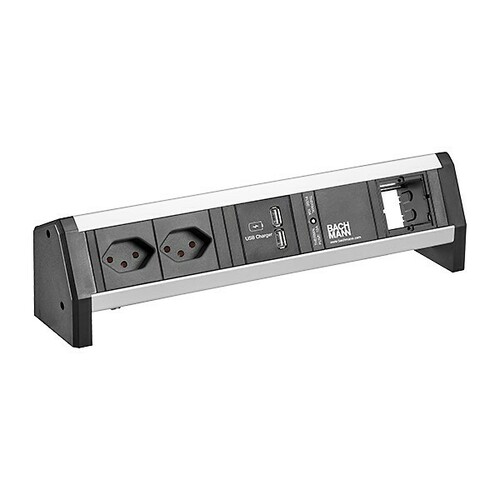 Bachmann Steckdosenleiste DESK 2xCH T13 9.020.218