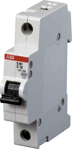 ABB Stotz S&J Sicherungsautomat 6kA 63A C 1p S201-C63