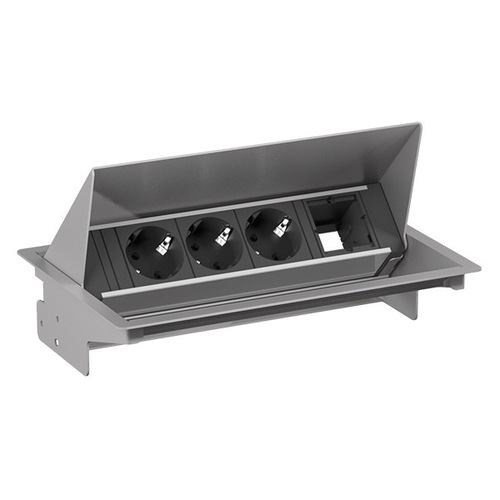 Bachmann Steckdosenleiste CONEO Set 3xCEE7 900.400 Bachmann Steckdosenleiste CONEO Set 3xCEE7 900.400