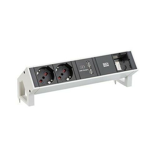 Bachmann Steckdosenleiste DESK2 2xP40 1xUSB 902.272