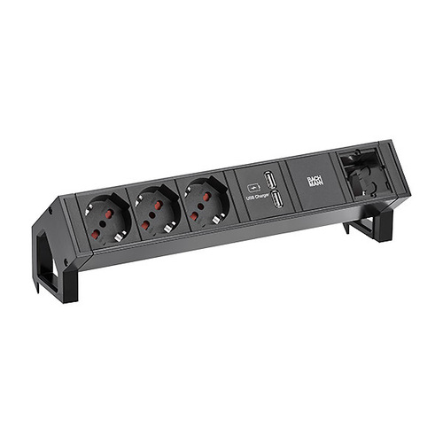 Bachmann Steckdosenleiste DESK2 3xP40 1xUSB 902.727 Bachmann Steckdosenleiste DESK2 3xP40 1xUSB 902.727