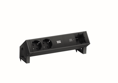 Bachmann Steckdosenleiste DESK2 2xCEE7/3 1xUSB 902.966